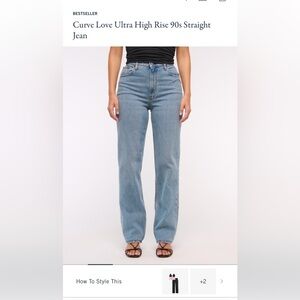 Abercrombie & Fitch Curve Love Jeans